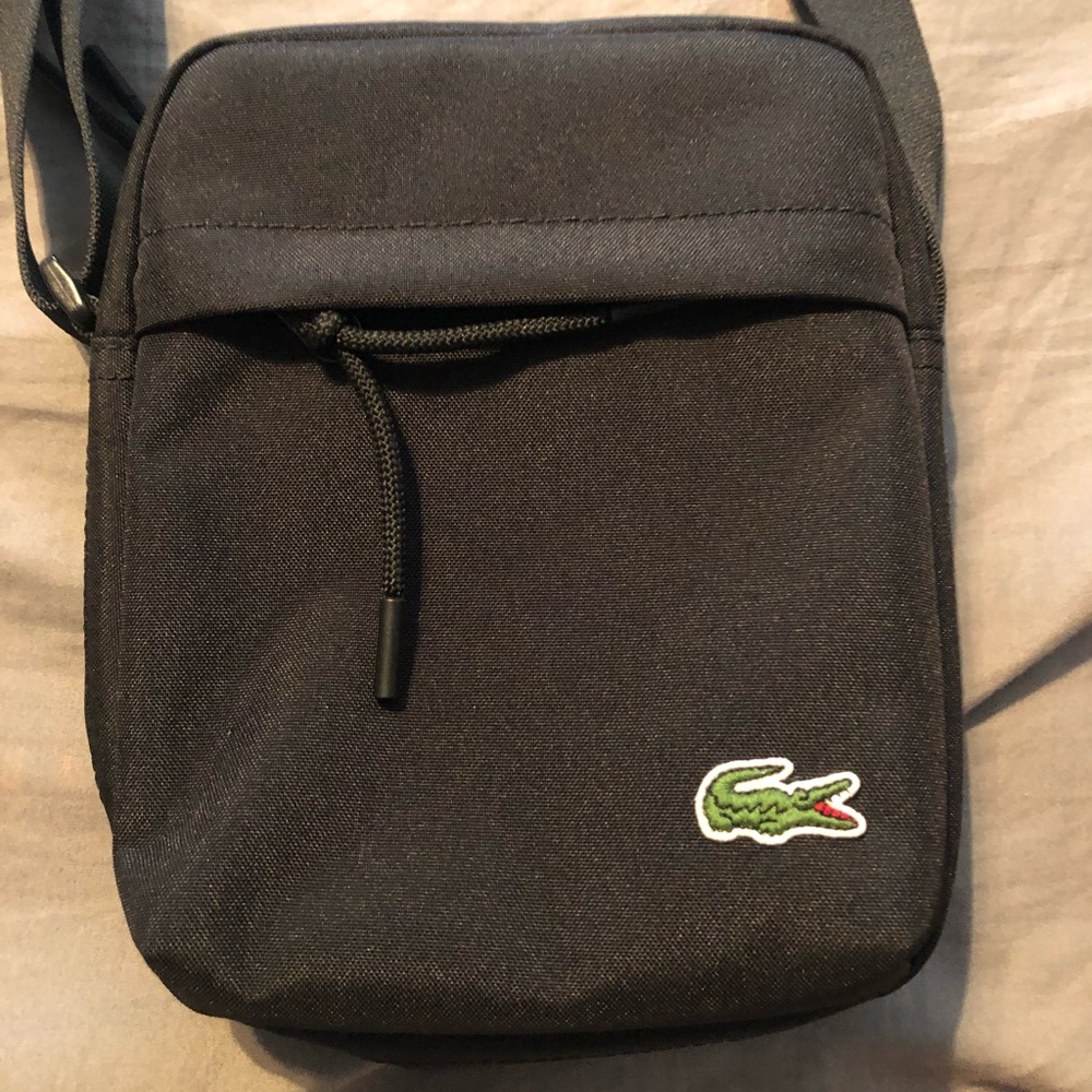 Black Lacoste Crossbody
